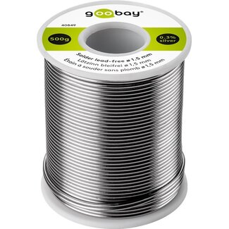 Goobay Goobay Lötzinn bleifrei, ø 1,5 mm, 500 g