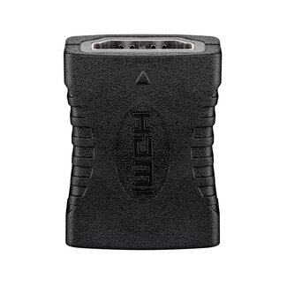 Goobay HDMI Kupplung (Buchse-Buchse) | HDMI 2.0 | 4K 60Hz + HDR