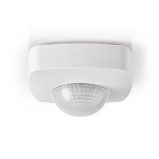 Nedis Bewegungsmelder | Innen & Außen | 3-adrig | Typ F (CEE 7/7) | 360° | 5-300 W | 1200 W | 3-2000 Lux | PIR-Sensor | Reichweite 2-8 m