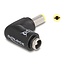 DC Winkeladapter | 5,5 x 2,5 mm | max. 20V/5A (100W) | Schwarz