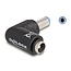 DC Winkeladapter | 5,5 x 2,1 mm | max. 20V/5A (100W) | Schwarz