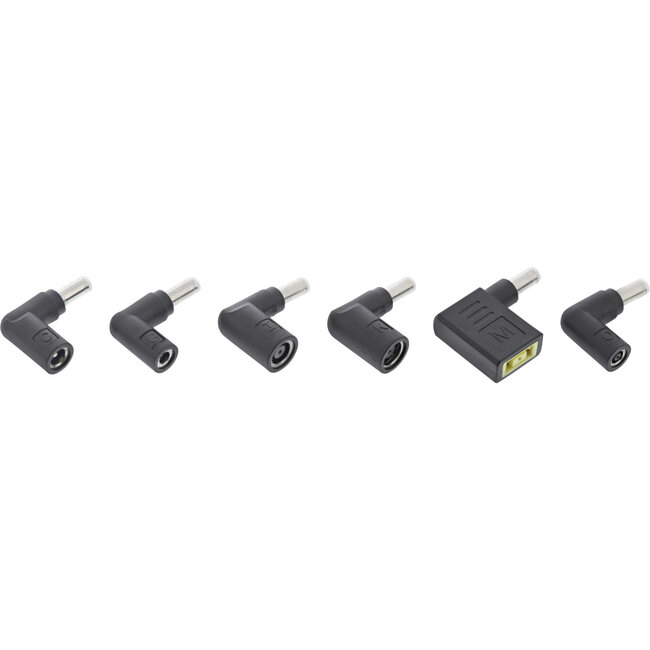 InLine® Notebook-Netzteil für USB Typ-C 7-in-1 Ladegerät Set