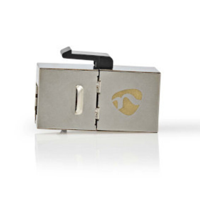 Netzwerkverbindung | CAT6a/CAT7 | Geschirmt | RJ45 Buchse | Gerade | Metall | Box