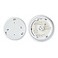 Rauch- und Kohlenmonoxidmelder | Batteriebetrieben | Batterielebensdauer bis zu 10 Jahre | EN 14604 | Mit Testknopf | 85 dB | ABS | Weiß