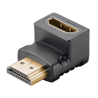 Goobay Rechter HDMI 2.1 Adapter nach unten | 8K 60Hz HDR