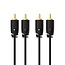 Sinox PRO Tulp Stereo Kabel | 2 Meter