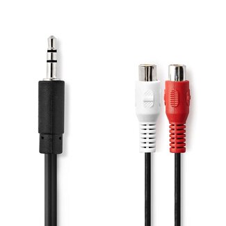 Nedis Nedis 3,5mm Klinke (m) auf Cinch (w) Adapterkabel | CCS | 0,20 m