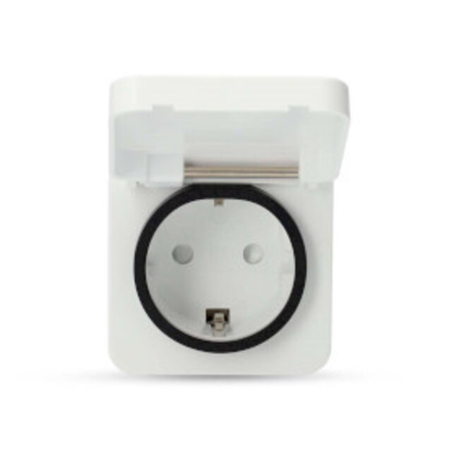 SmartLife Intelligente Steckdose | Zigbee 3.0 | IP44 | Energiemessgerät | 3680 W | Typ F (CEE 7/7) | -10 - 40 °C | Android™ / iOS | Weiß | 1 Stück