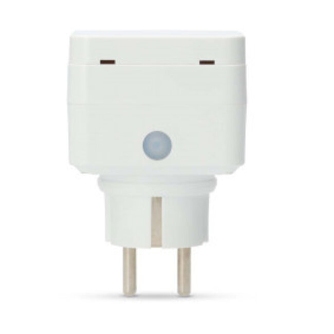 SmartLife Intelligente Steckdose | Zigbee 3.0 | IP44 | Energiemessgerät | 3680 W | Typ F (CEE 7/7) | -10 - 40 °C | Android™ / iOS | Weiß | 1 Stück