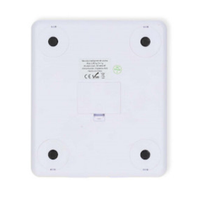 SmartLife Küchenwaage | Bluetooth® | Glas/Kunststoff | Weiß