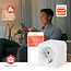 SmartLife Intelligente Steckdose | Zigbee 3.0 | IP21 | Energiemessung | 3680 W | Hybrid (CEE 7/7) | 0-55 °C | Android™ / iOS | Weiß | 1 Stück