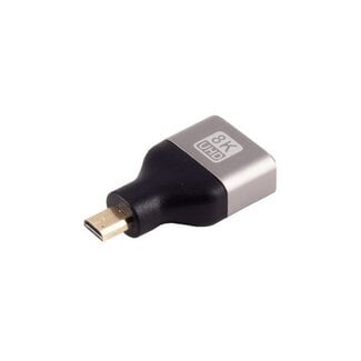 S-Impuls Premium Micro HDMI-zu-HDMI Adapter | HDMI 2.1 (8K 60Hz + HDR)