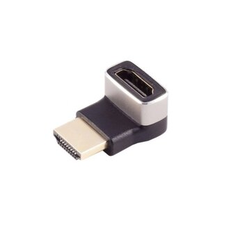 S-Impuls Premium HDMI-Winkeladapter nach oben | HDMI 2.1 (8K 60Hz + HDR)