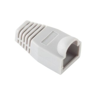 S-Impuls RJ45 Netzwerksteckergehäuse | Kabel bis 6,3mm | 1 Stück | Grau