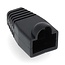Nedis RJ45 Netzwerkstecker Hülle | Kabel bis 6mm | 10 Stück | Schwarz