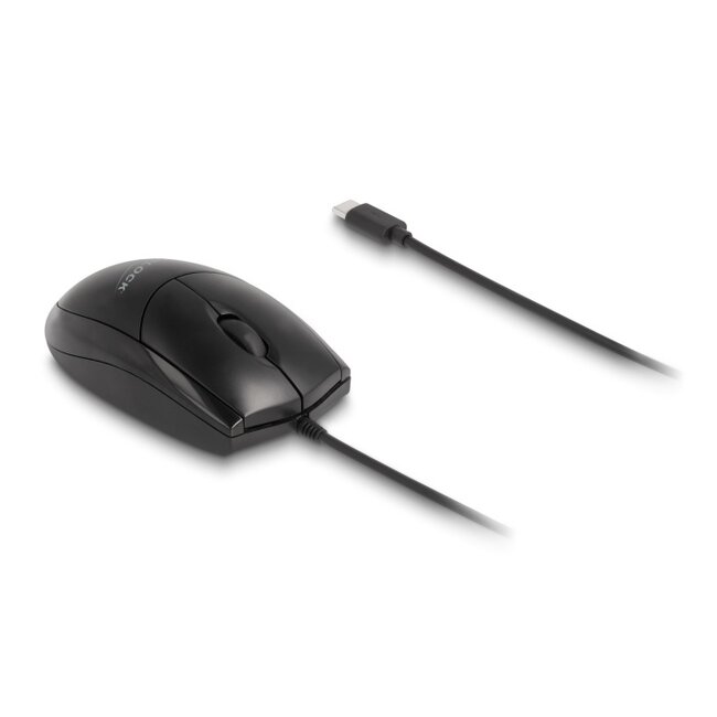 Delock Optische USB Type-C™ Desktop-Maus – Leise