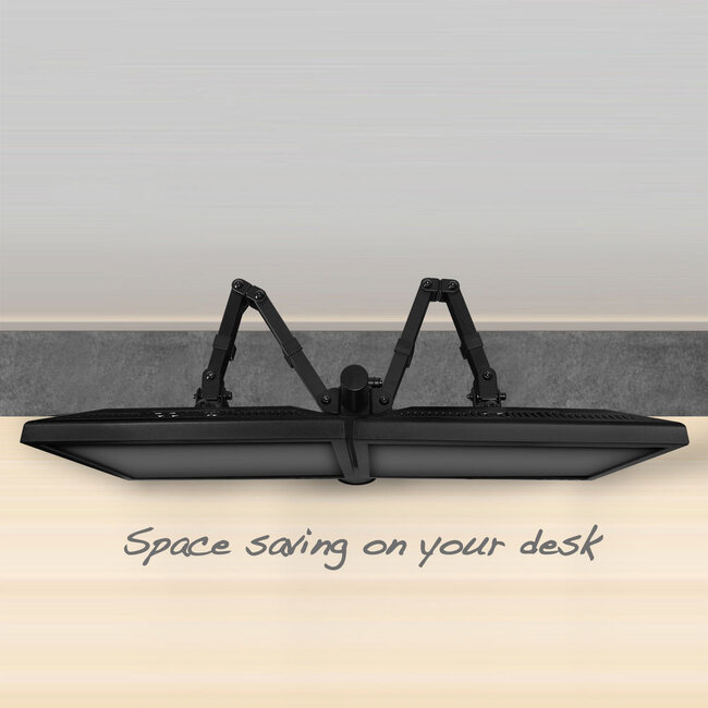ACT Schreibtischhalterung für 2 Monitore bis 32 Zoll | Full Motion