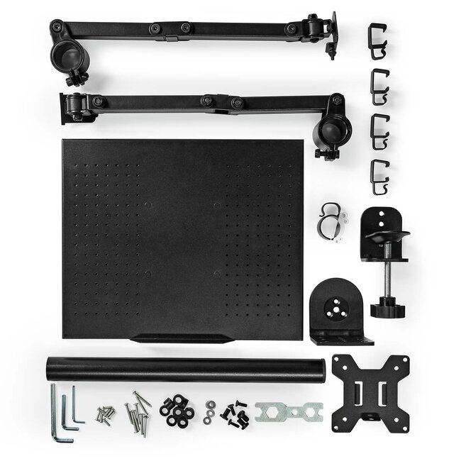 Nedis Full-Motion Monitorhalterung für Bildschirme bis 32" & Notebooks bis 17"