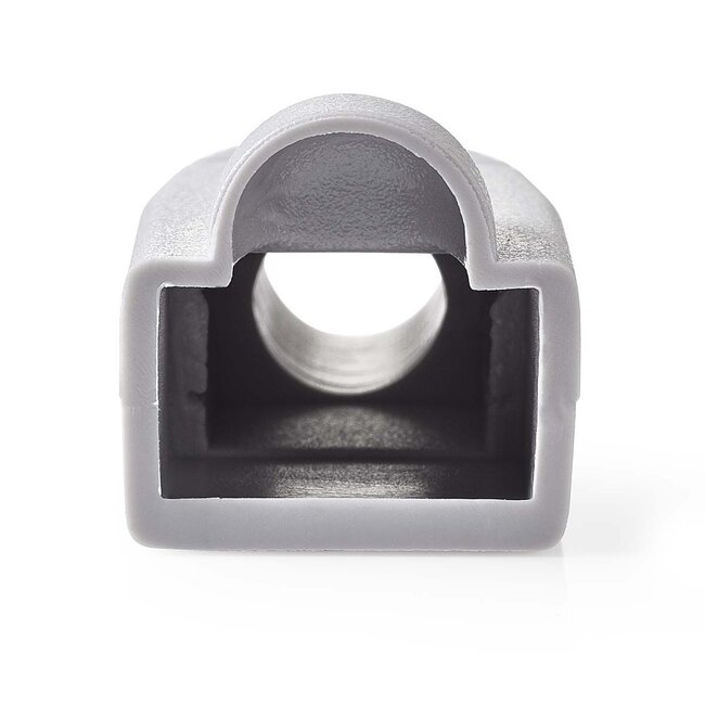 Nedis RJ45 Netzwerkstecker Hülle | Kabel bis 6mm | 10 Stück | Grau