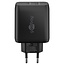 Goobay Heimladegerät 1x USB-C PD + 1x USB-A GaN 45W Schwarz