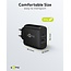Goobay Heimladegerät 65W mit 1x USB-C PD & 1x USB-A, GaN, Schwarz