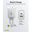 Goobay Heimladegerät 65W GaN mit 1x USB-C PD & 1x USB-A, Weiß
