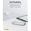 Goobay Heimladegerät 65W GaN mit 1x USB-C PD & 1x USB-A, Weiß
