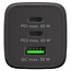 Goobay Nano Heimladegerät 65W 2x USB-C PD + 1x USB-A QC GaN Schwarz