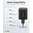 Goobay Nano Heimladegerät 65W 2x USB-C PD + 1x USB-A QC GaN Schwarz