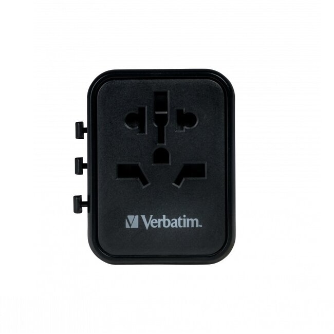 Verbatim UTA-02 Universal Reiseadapter | 1x USB-A + 1x USB-C | 20W