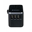 Verbatim UTA-04 Universal Reiseadapter | 3x USB-A + 2x USB-C | 61W
