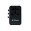 Verbatim UTA-04 Universal Reiseadapter | 3x USB-A + 2x USB-C | 61W