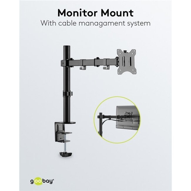 Goobay Monitorhalterung bis 32 Zoll | Full Motion