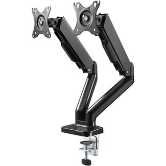 Goobay Goobay Schreibtischhalterung für 2 Monitore bis 32 Zoll | Interaktiv