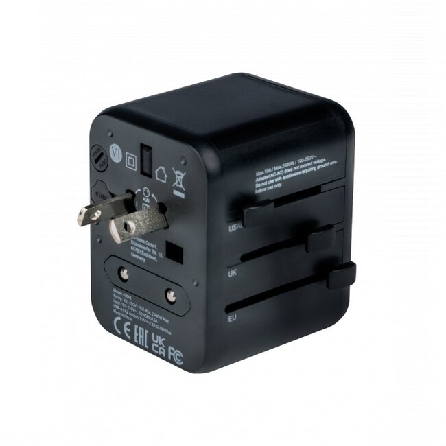 Verbatim UTA-01 Universal Reiseadapter | 2x USB-A | 12W