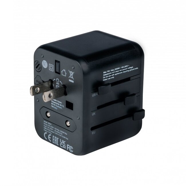 Verbatim UTA-01 Universal Reiseadapter | 2x USB-A | 12W