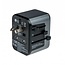 Verbatim UTA-03 Universal Reiseadapter | 2x USB-A + 3x USB-C | 30W