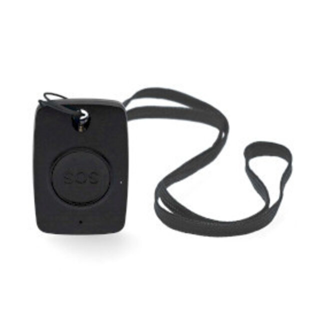 Smart Home Paniktaste | Zigbee 3.0 | Batterie CR2450 | Schwarz