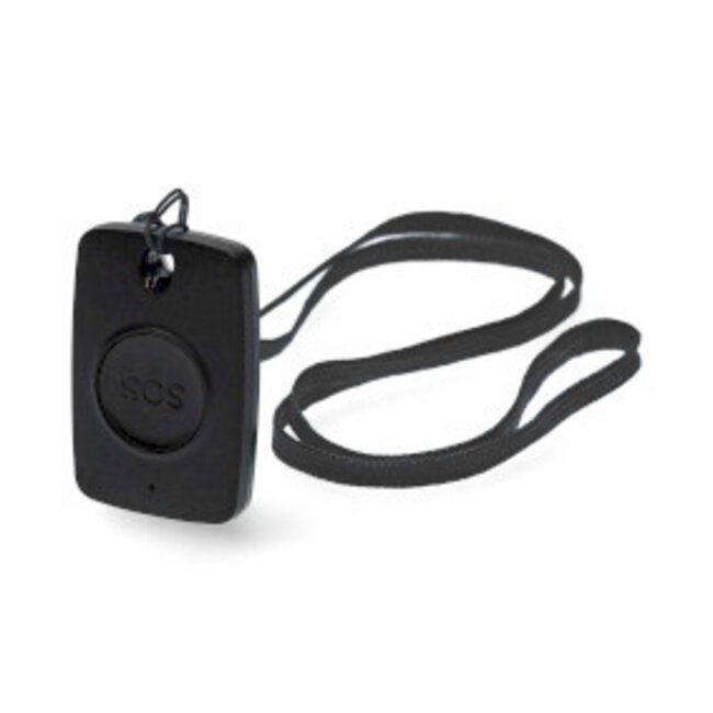 Smart Home Paniktaste | Zigbee 3.0 | Batterie CR2450 | Schwarz