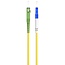 LC/UPC - SC/APC Simplex FTTH Kabel | OS2 | Gelb | LSZH | 0,50 Meter