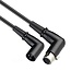 XLR (m) Winkelstecker - XLR (w) Winkelbuchse Audiokabel | 1 Meter
