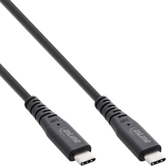 InLine InLine USB-C Kabel | USB4 (40Gb/s) | PD 240W | 8K 60Hz | Schwarz | 2 Meter