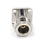 N (m) - SMA (m) Einbaubuchse Adapter | 17,5 x 17,5 mm | 50 Ohm