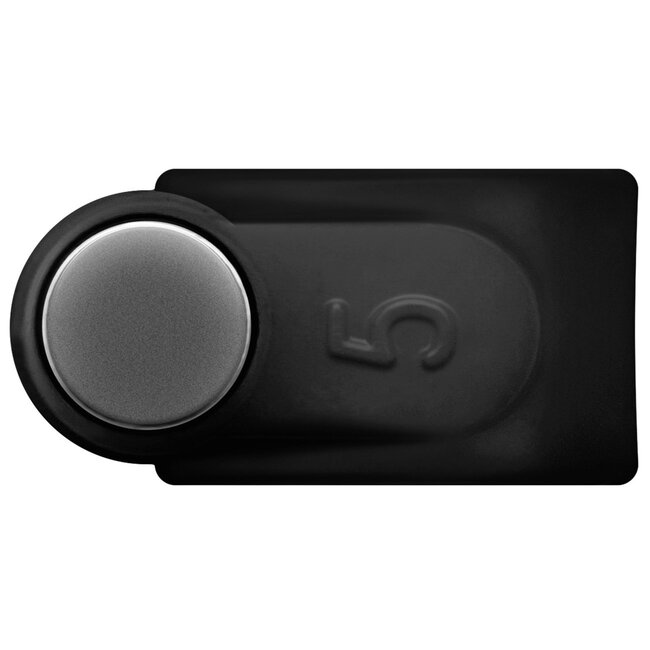 Goobay Kabelschellen mit Nagel | max. 5mm | 100 Stück | schwarz