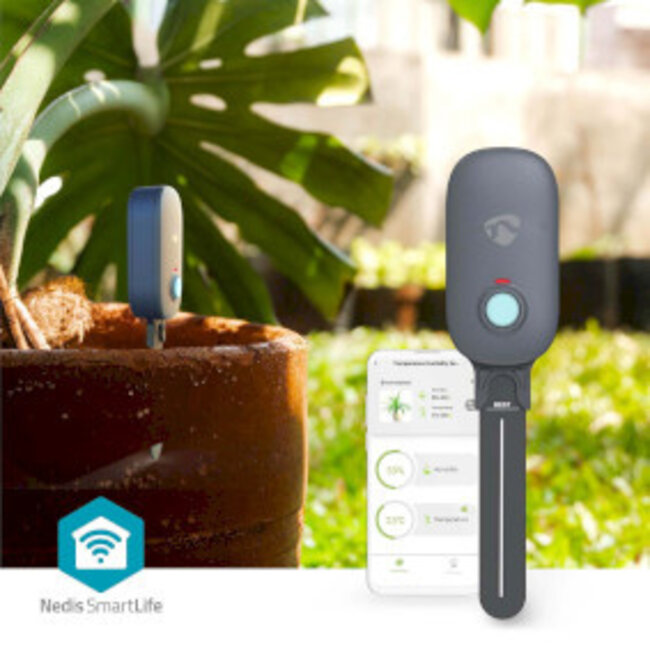 SmartLife Bodenfeuchtemesser | Bluetooth® | Batteriebetrieben | IP55 | 0-100 % | Android™ / iOS