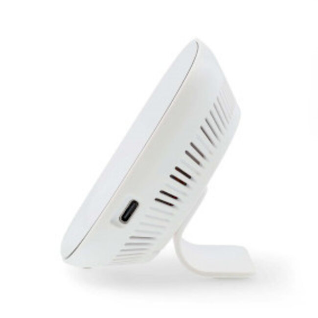 SmartLife Luftqualitätsmonitor | Wi-Fi | Display | CO2 / Temperatur / Luftfeuchtigkeit | Android™ / iOS | Weiß / Schwarz