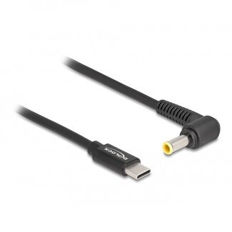 DeLOCK USB-C auf Samsung Notebook Ladekabel | 5,5 x 3,3mm (mit Pin) | 1,5 Meter