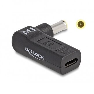 DeLOCK USB-C auf Samsung Notebook Ladeadapter | 5,5 x 3,3mm (mit Stift)