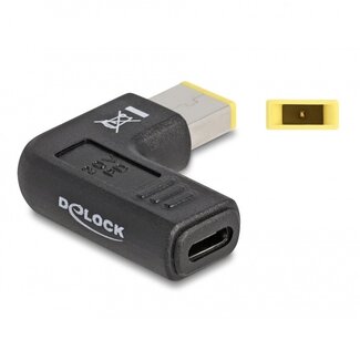 DeLOCK USB-C auf Lenovo Notebook Ladeadapter | Slim Tip 11 x 4,5mm