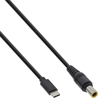 DeLOCK USB-C auf IBM & Lenovo Notebook Ladekabel | 7,9 x 5,5mm (mit Pin) | 1,5 m